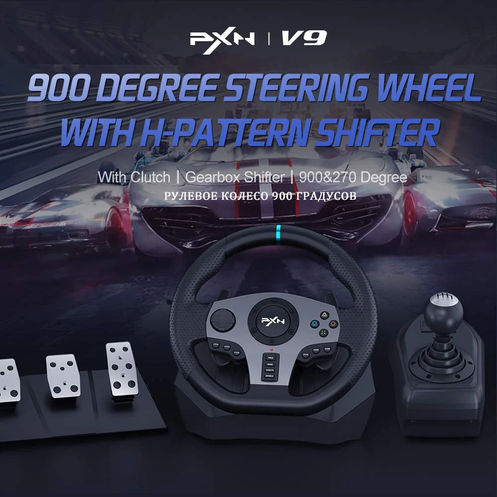 Volante PXN V9/V9 Gen2 Racing Simulator (270°/900°)