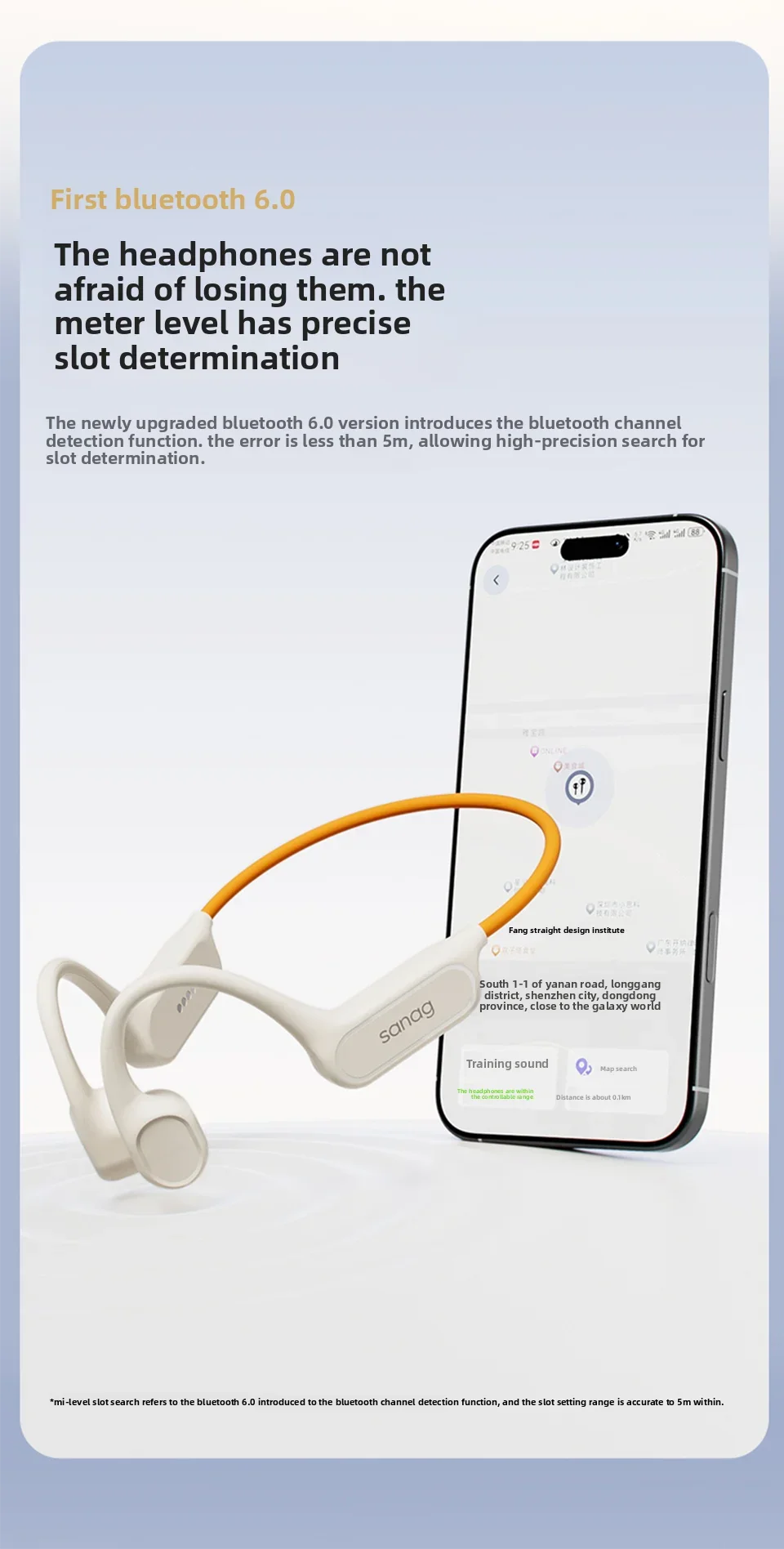 Sanag B33S Bone Conduction (32GB, IPX8)