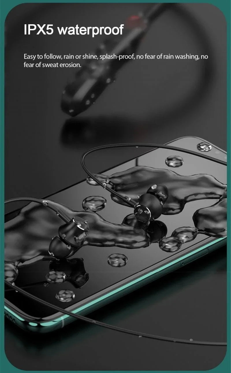 Neckband Wireless Earbuds I35 TWS (Som 9D, Bluetooth 5.3)