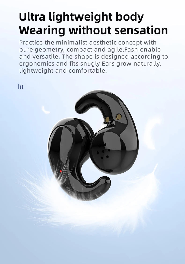 T70 Wireless Earbuds (Sleeping Headphones, Comfort Fit)