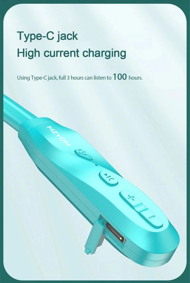 Neckband Wireless Earbuds I35 TWS (Som 9D, Bluetooth 5.3)