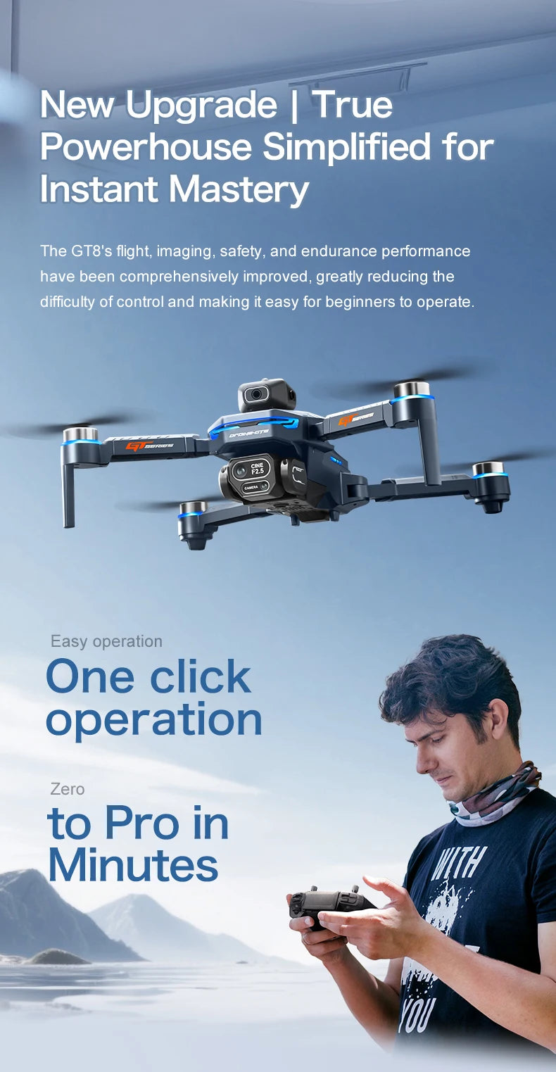 GT8 Drone 2.4G Optical Flow