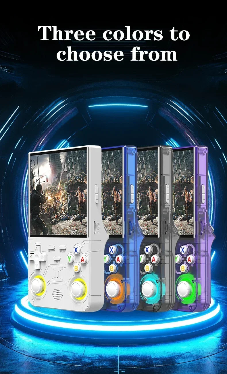 Consola Retro R36Ultra Handheld (WIFI, Ecrã 4 Polegadas)