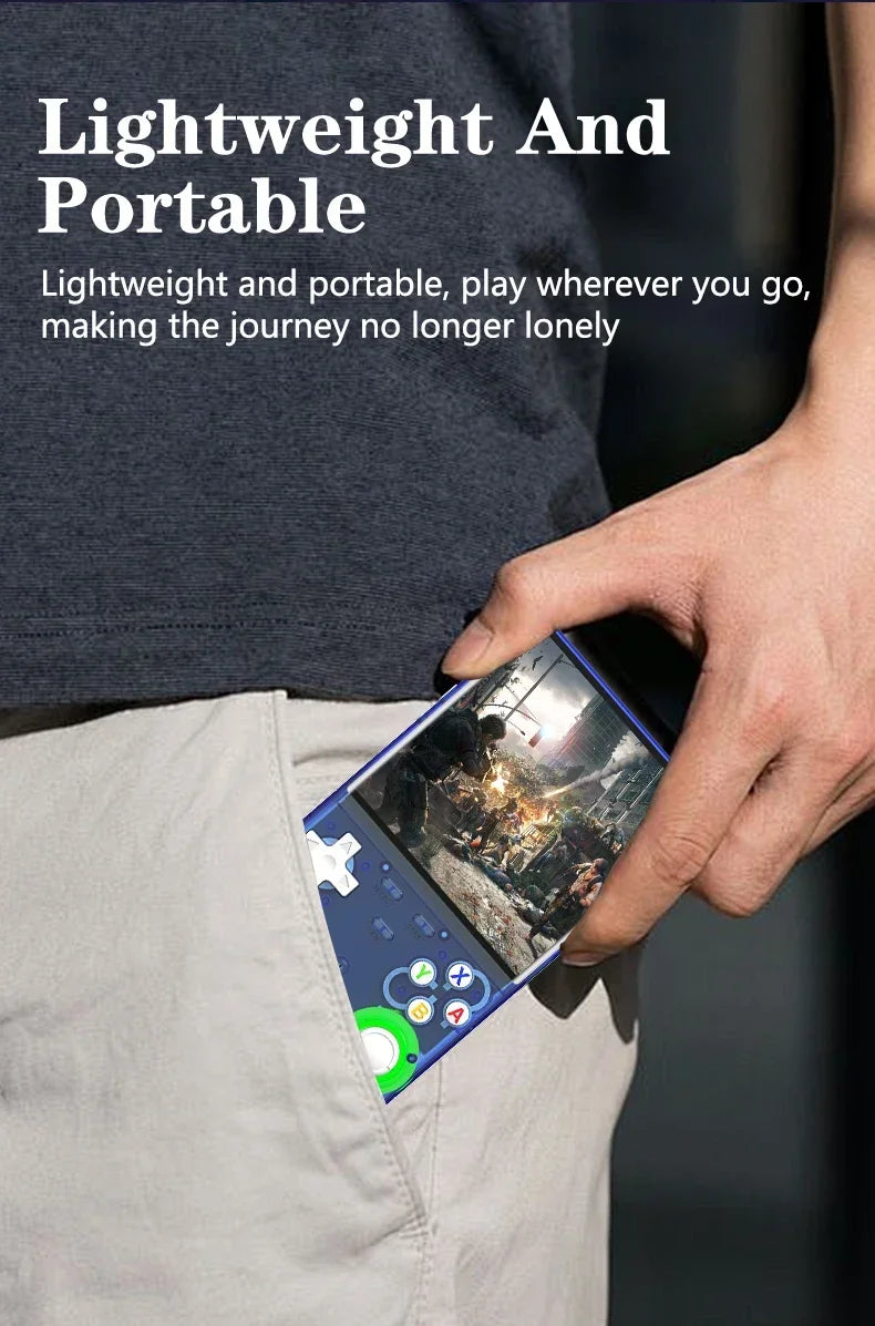 Consola Retro R36Ultra Handheld (WIFI, Ecrã 4 Polegadas)