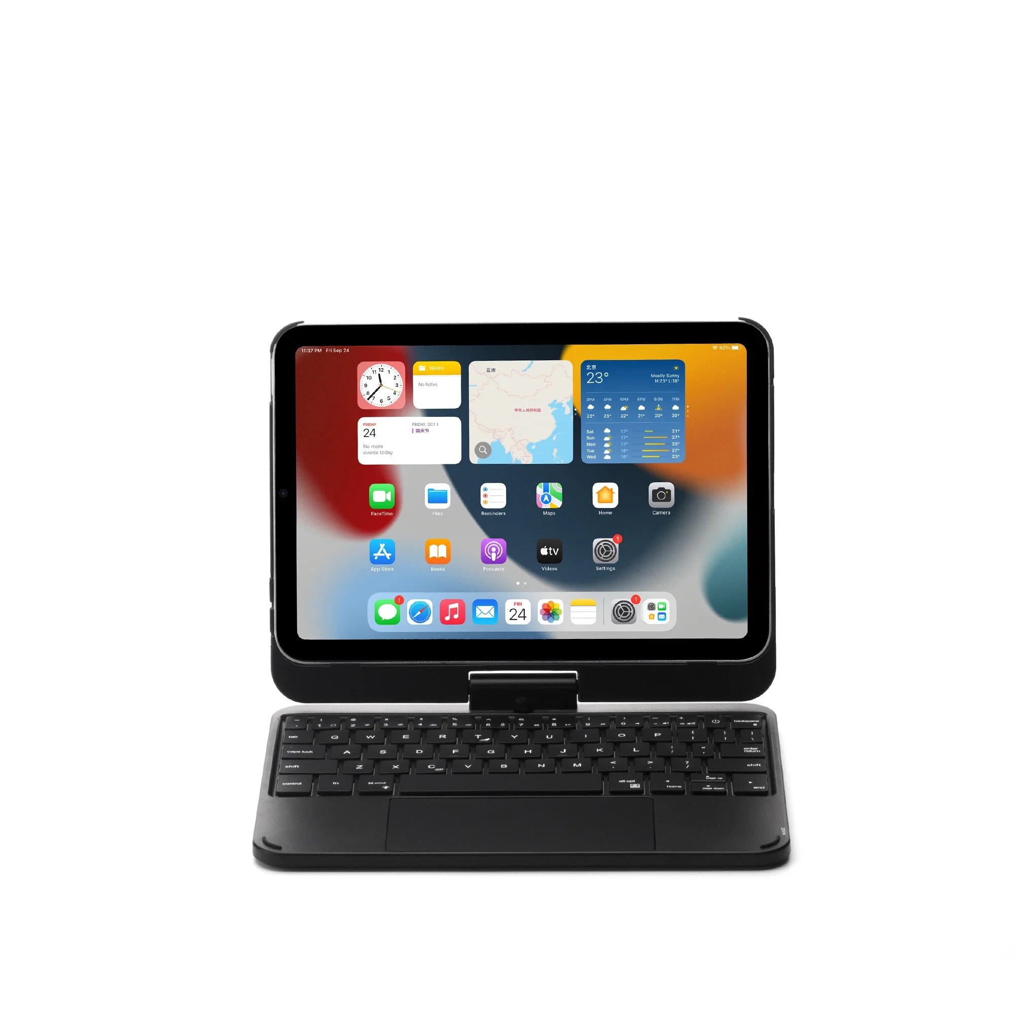 Magic Keyboard Case 360° Rotação para iPad Mini 6 / Mini 7 (8.3")