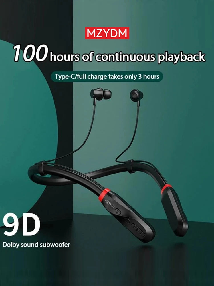 Neckband Wireless Earbuds I35 TWS (Som 9D, Bluetooth 5.3)