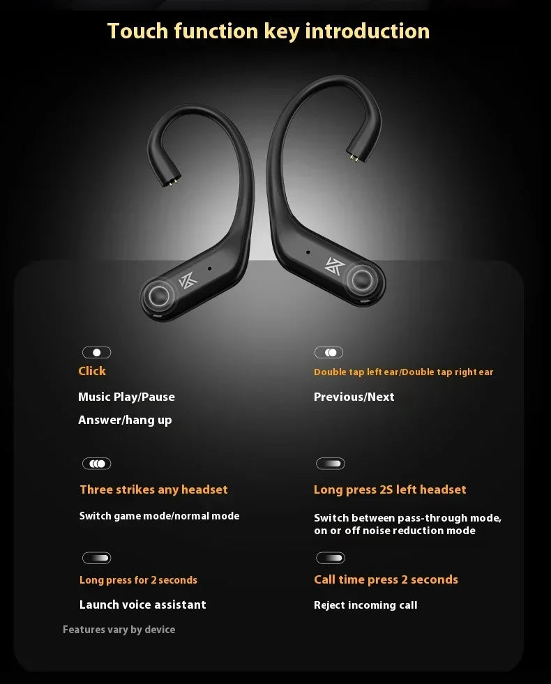 Kz An01 Ear-Hanging TWS (ANC, Bluetooth 5.3)