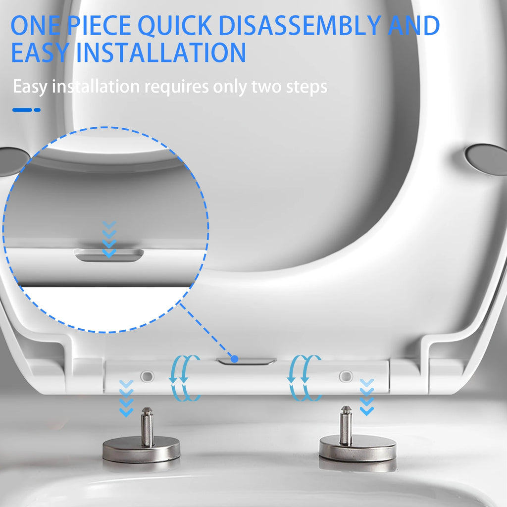 Assento de Sanita O-Type BRIEFNESS (Fecho Suave e Quick-Release)