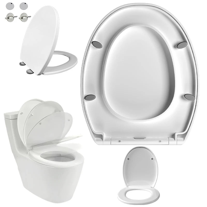 Assento de Sanita O-Type BRIEFNESS (Fecho Suave e Quick-Release)