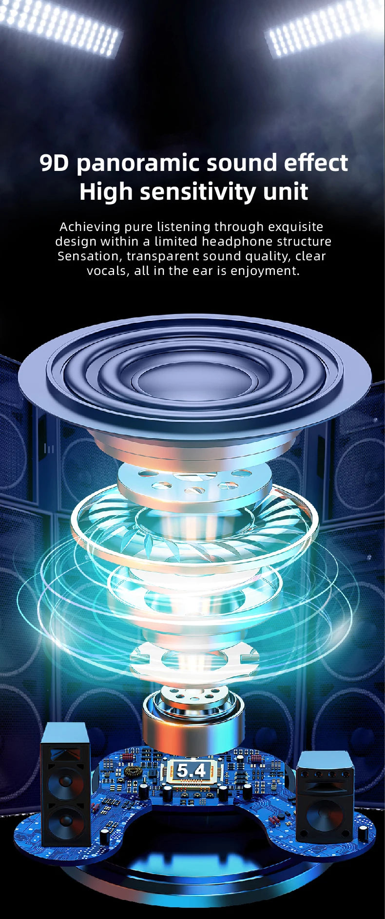 T70 Wireless Earbuds (Sleeping Headphones, Comfort Fit)