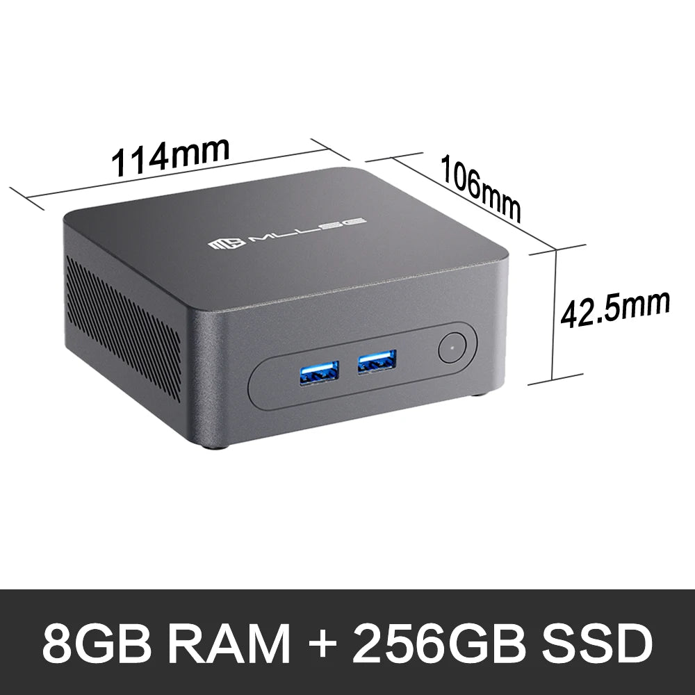 MLLSE G3 Mini PC (Intel N100 Alder Lake, Windows 11 Pro)