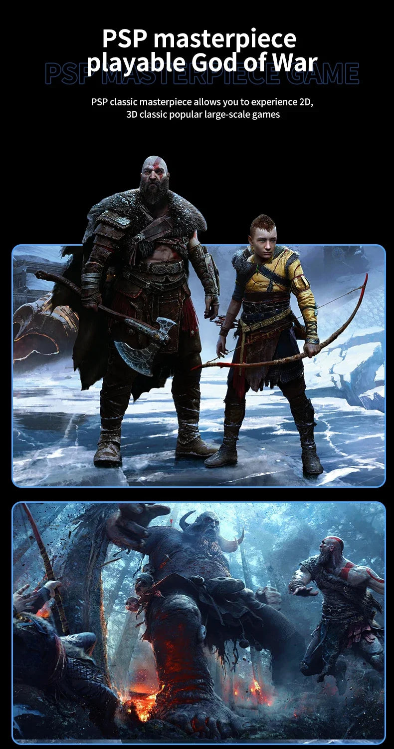 Consola RS5 TV Game (4K, Dual Stick Wireless Controller)