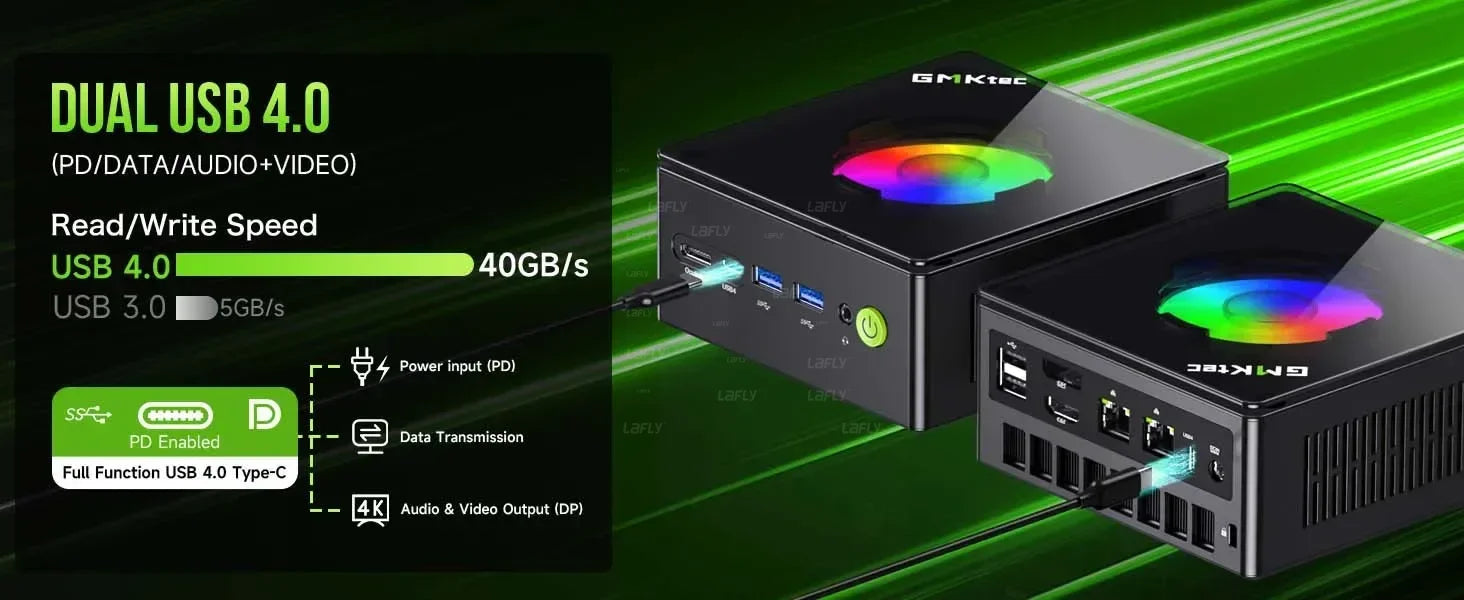 GMKtec K11 Gaming Mini PC (Ryzen 9 8945HS, 32GB DDR5)