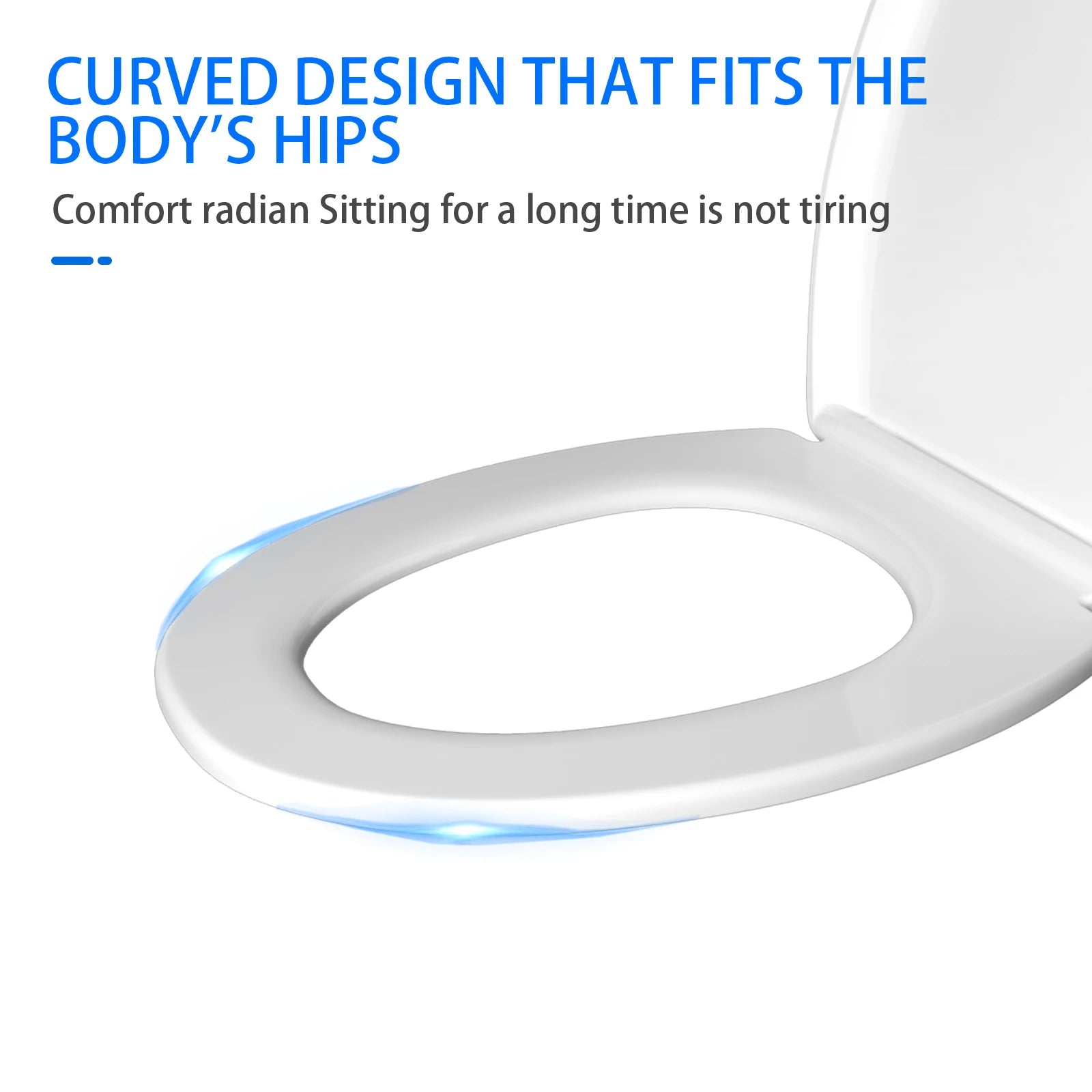 Assento de Sanita O-Type BRIEFNESS (Fecho Suave e Quick-Release)