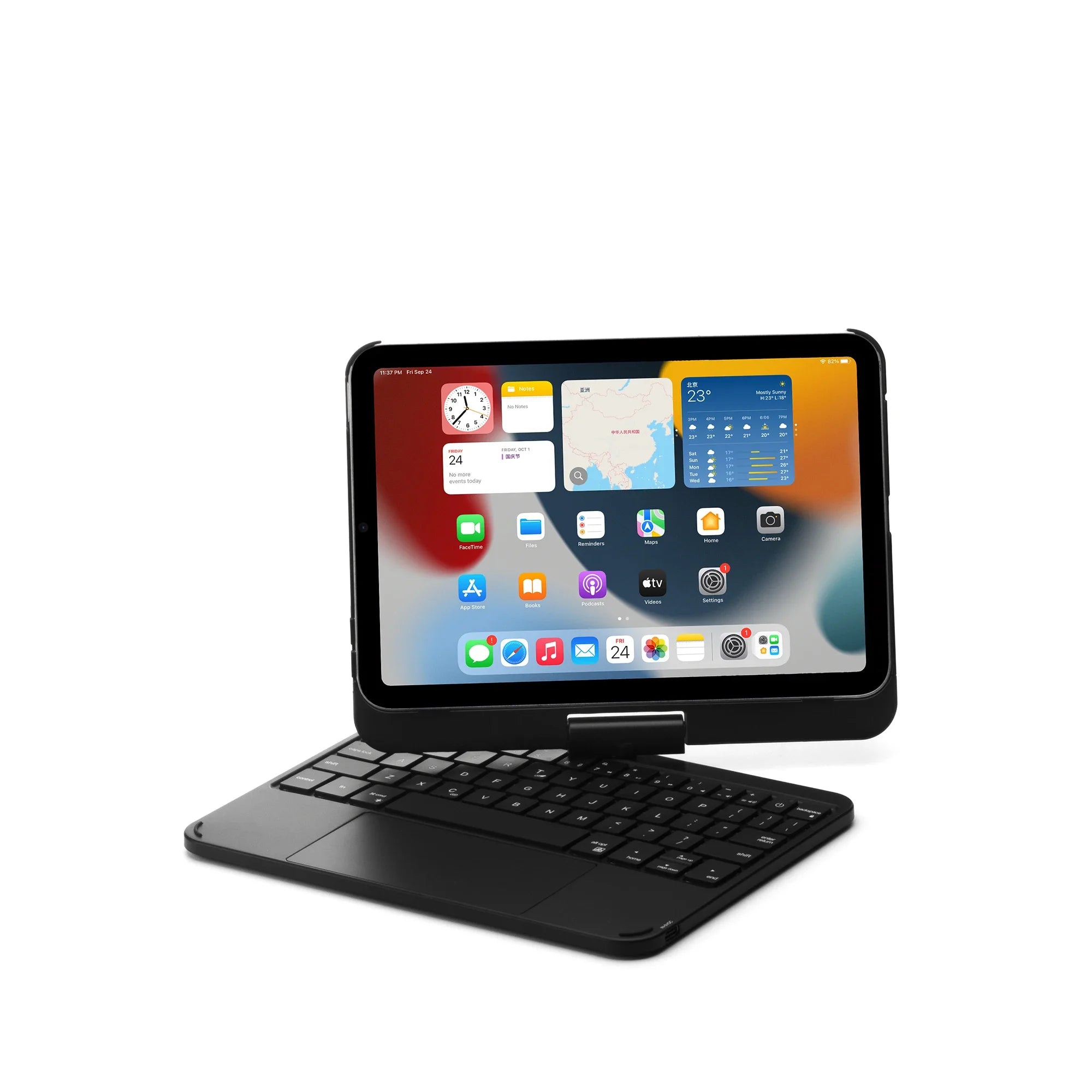 Magic Keyboard Case 360° Rotação para iPad Mini 6 / Mini 7 (8.3")