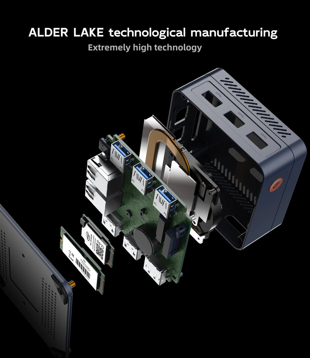 SOYO M4 Mini PC (Intel Twin Lake N150, 12GB DDR5)