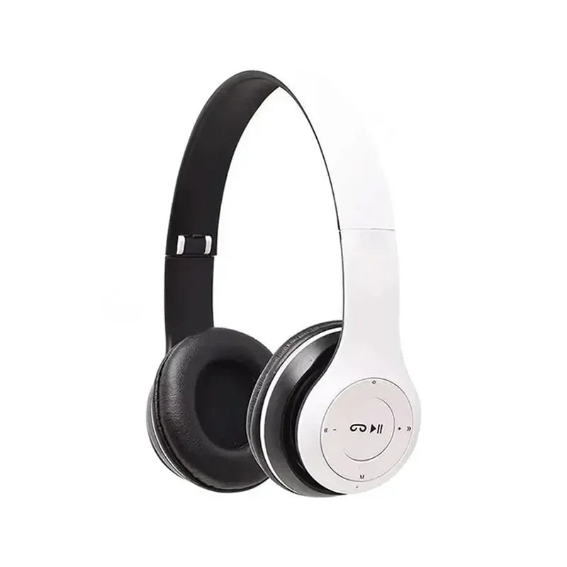 P47 Foldable Wireless Bluetooth Headphone (Bass HiFi)