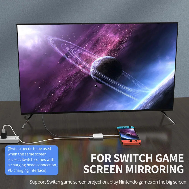 Hub USB C 3-em-1 Multiport Adapter (HDMI 4K, PD 100W)