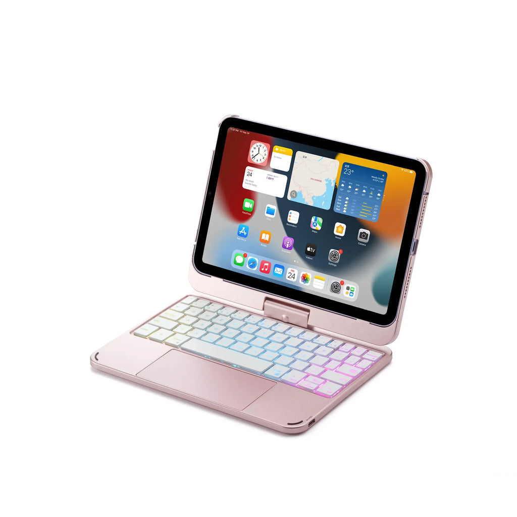 Magic Keyboard Case 360° Rotação para iPad Mini 6 / Mini 7 (8.3")