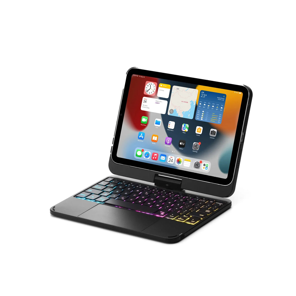 Magic Keyboard Case 360° Rotação para iPad Mini 6 / Mini 7 (8.3")