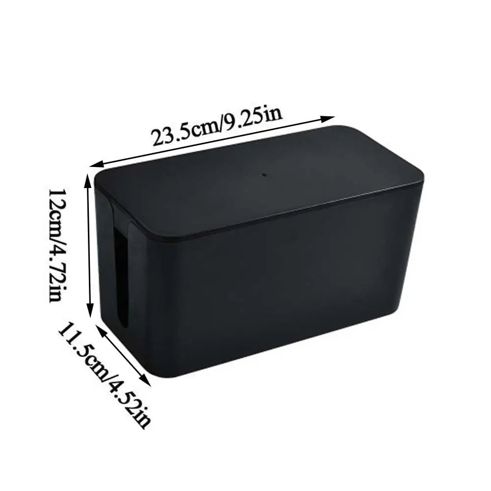 Caixa Organizadora de Cabos e Réguas de Energia – Solução Segura para Desktop e Escritório (Multiusos)