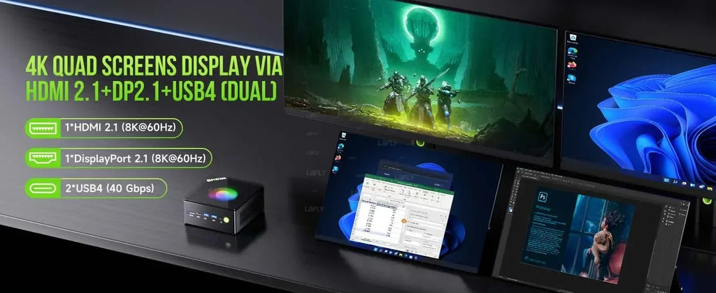 GMKtec K11 Gaming Mini PC (Ryzen 9 8945HS, 32GB DDR5)