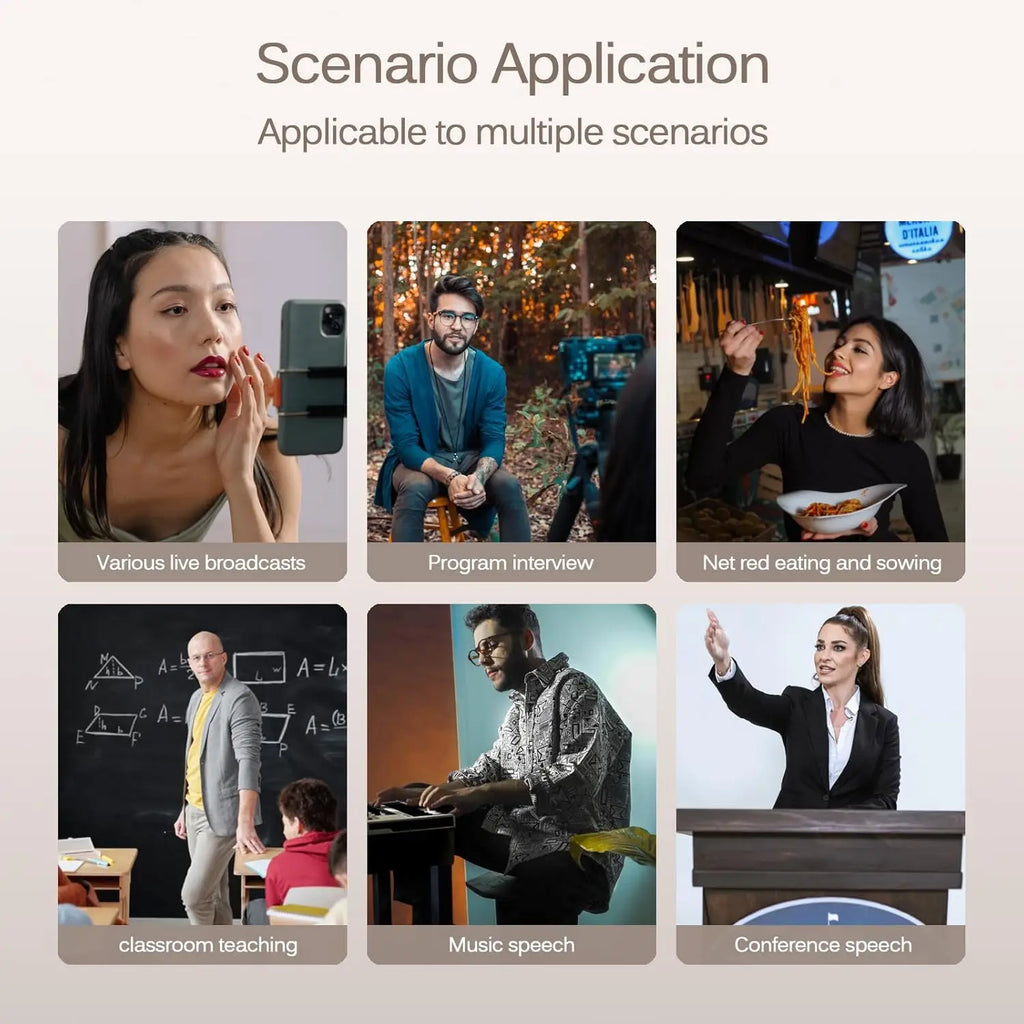 Mini Mic Pro Microfone Wireless Lavalier (Pack 2)