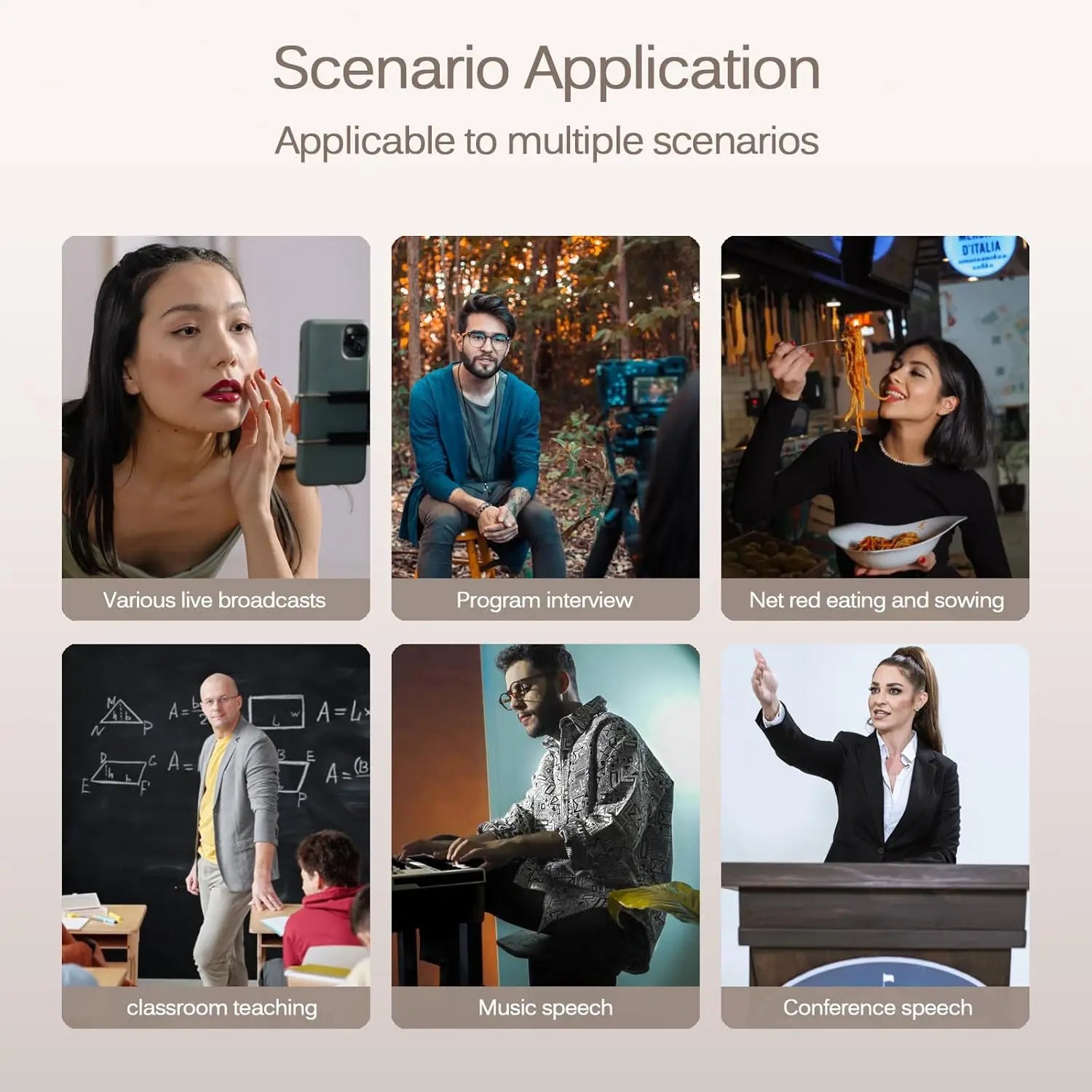 Mini Mic Pro Microfone Wireless Lavalier (Pack 2)