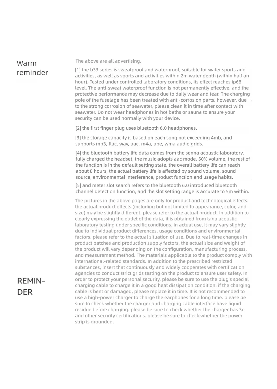 Sanag B33S Bone Conduction (32GB, IPX8)