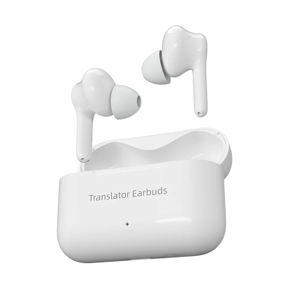 Wooask-M6 Translator Earbuds (144 Línguas + 11 Offline)