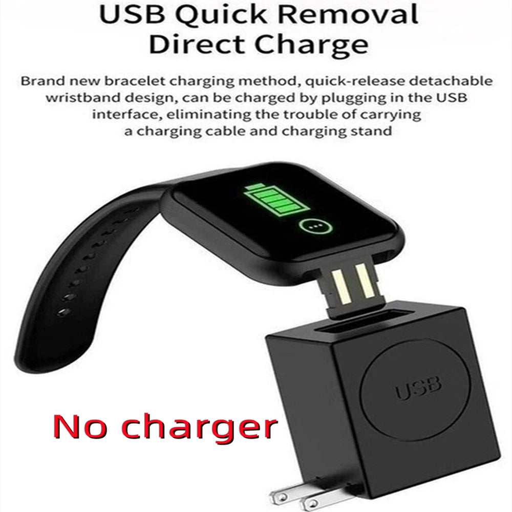 Smart Band Fitness (Controlo de Música e Monitor de Passos) - Compatível com Android/iOS