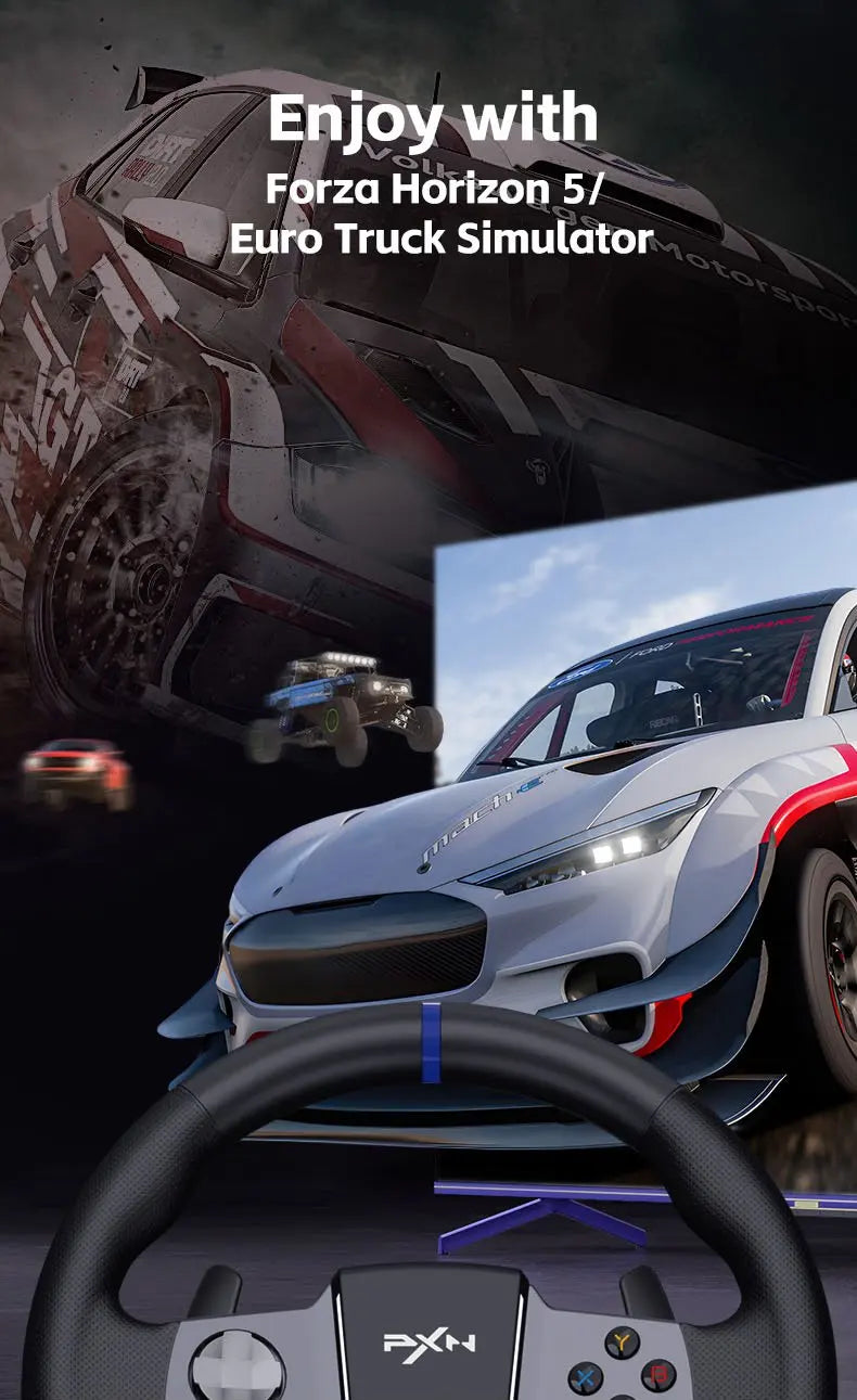 Volante PXN V9/V9 Gen2 Racing Simulator (270°/900°)