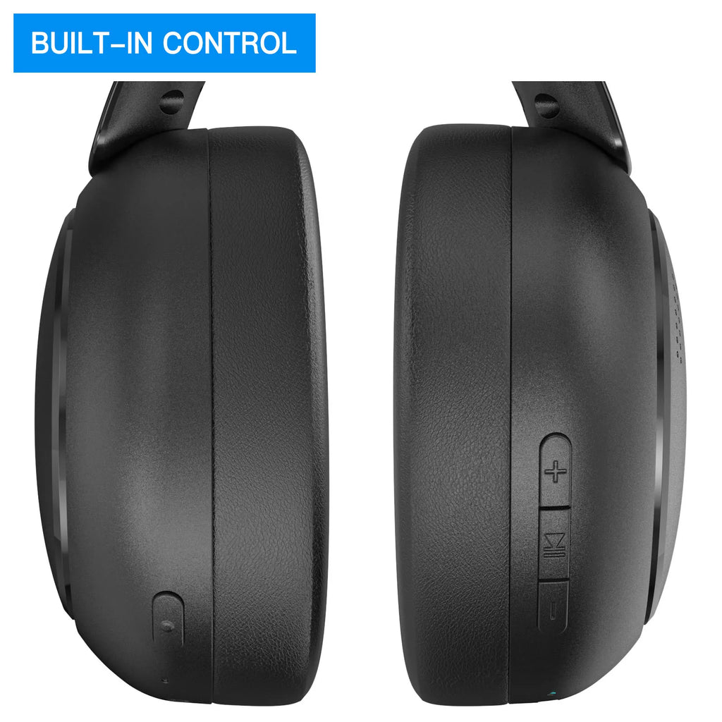 Headphone TV Wireless 2.4G/BT 5.3 com Dock de Carregamento