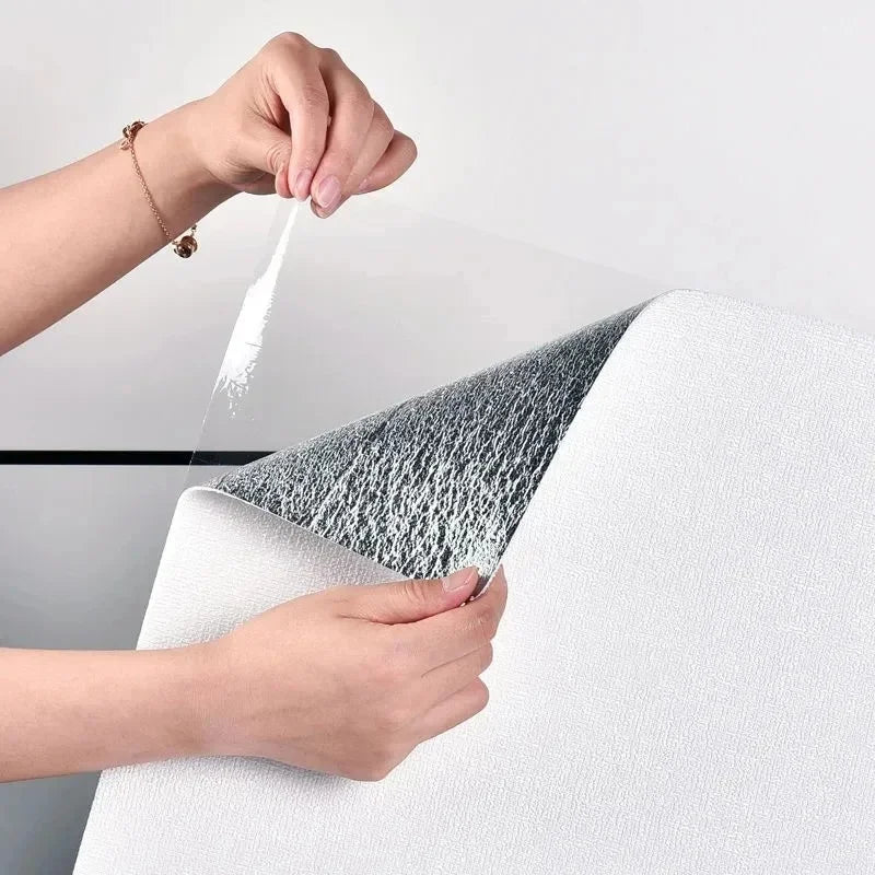 Papel de Parede 3D Foam Self-Adhesive (Efeito Linen)