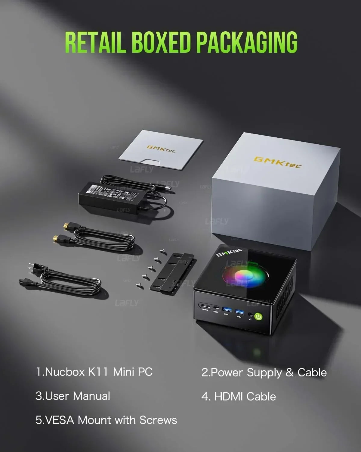 GMKtec K11 Gaming Mini PC (Ryzen 9 8945HS, 32GB DDR5)