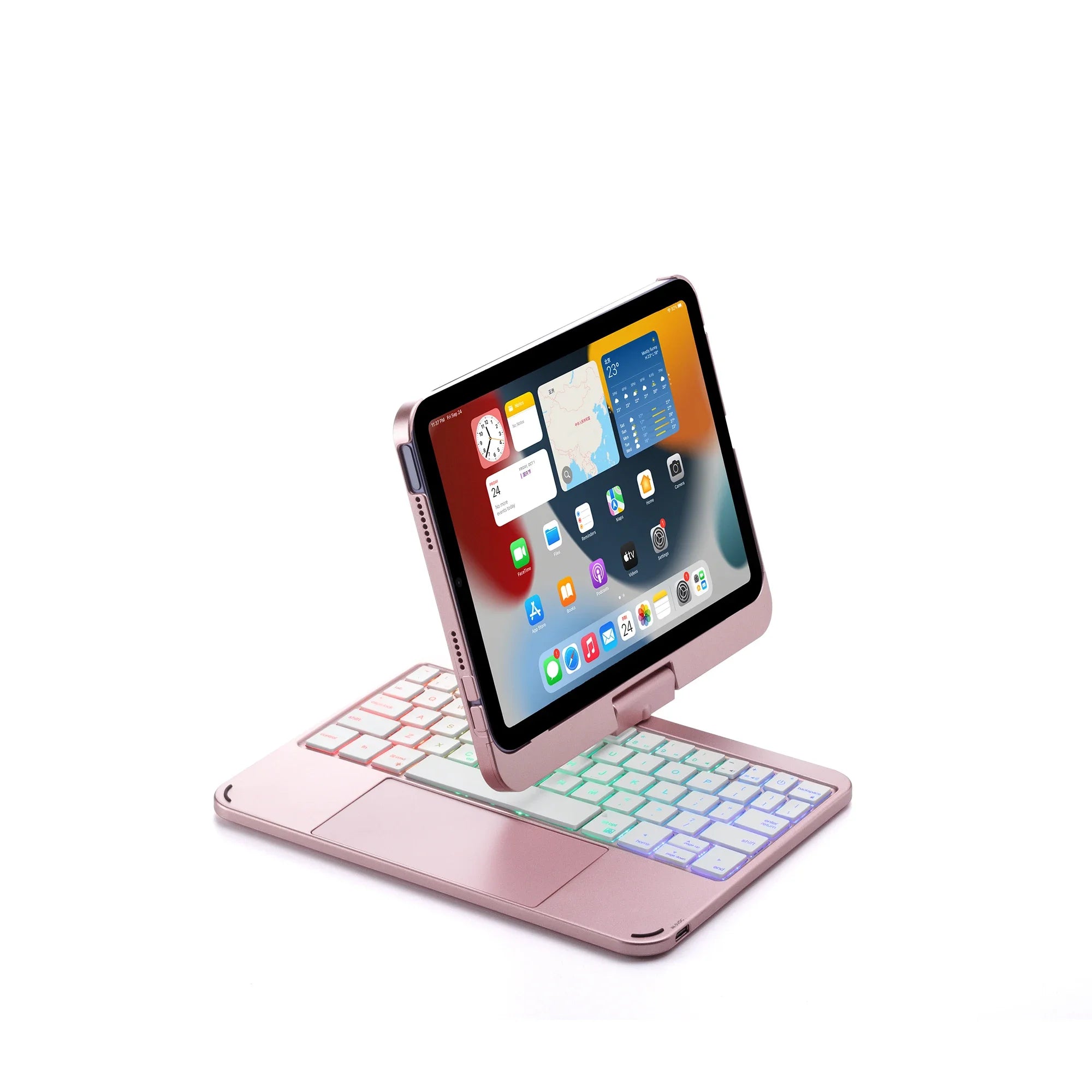 Magic Keyboard Case 360° Rotação para iPad Mini 6 / Mini 7 (8.3")