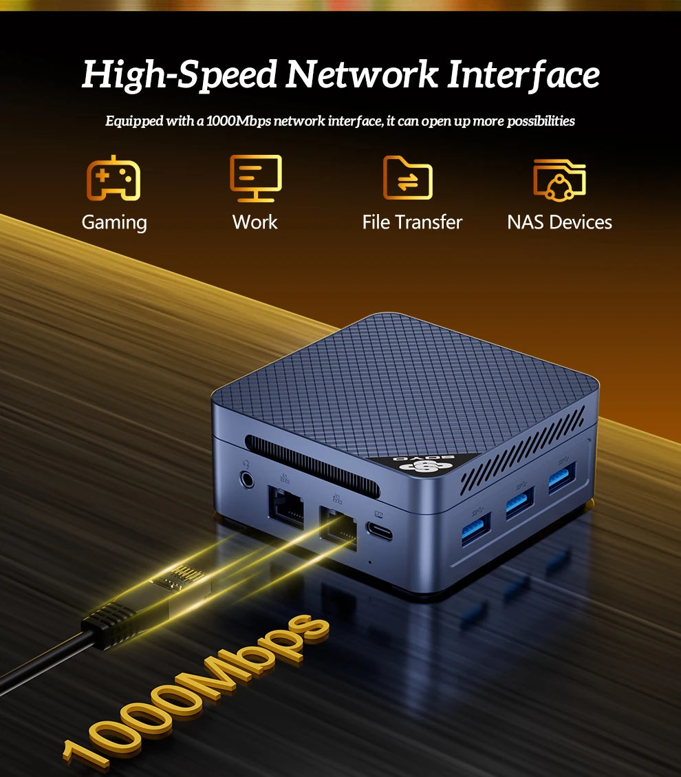SOYO M4 Mini PC (Intel Twin Lake N150, 12GB DDR5)