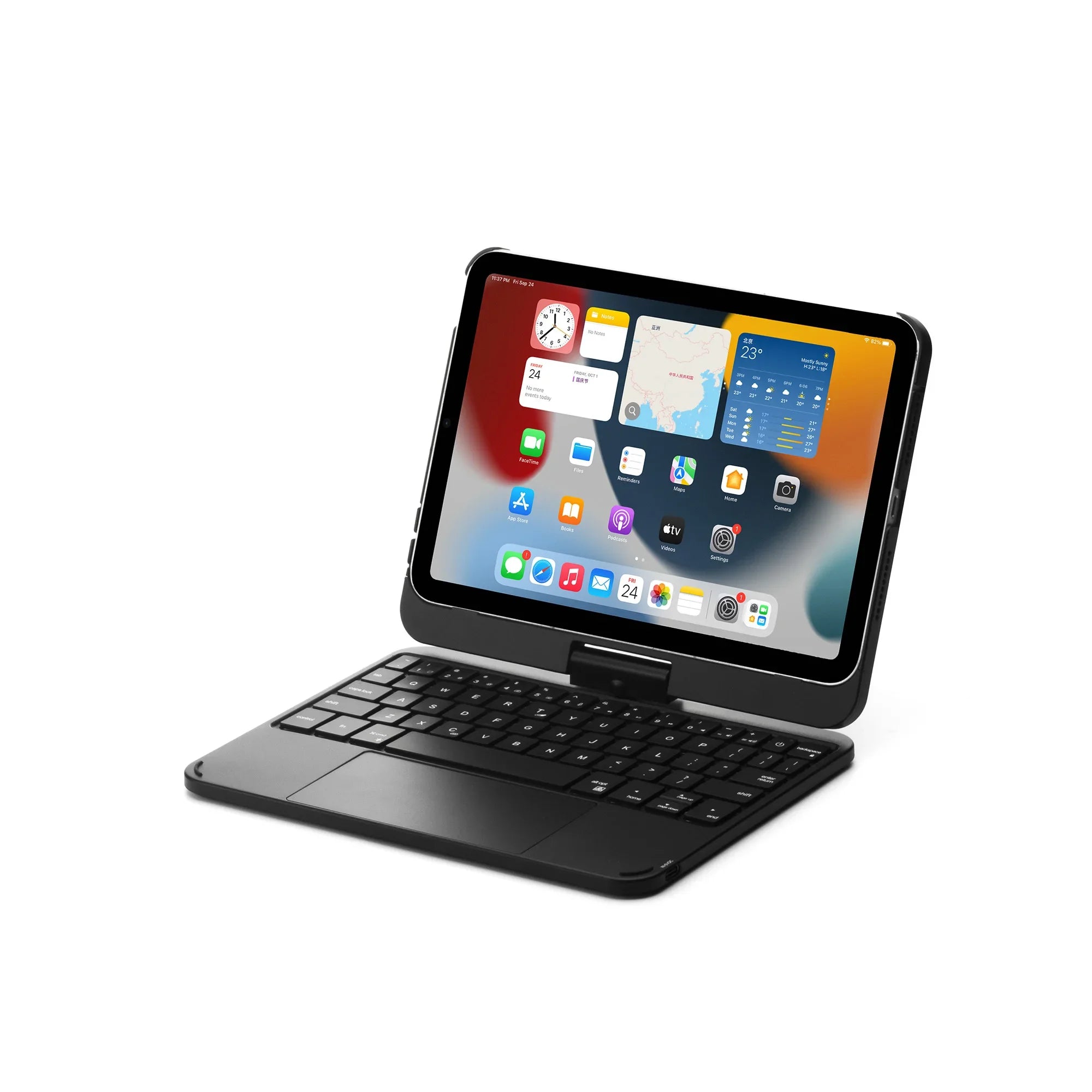 Magic Keyboard Case 360° Rotação para iPad Mini 6 / Mini 7 (8.3")