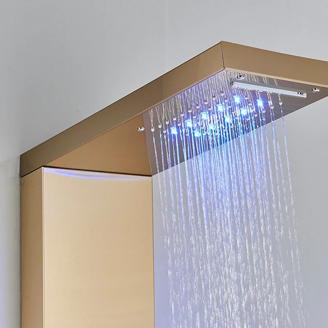 Painel de Duche LED Multifuncional (SPA Massagem e Cascata)