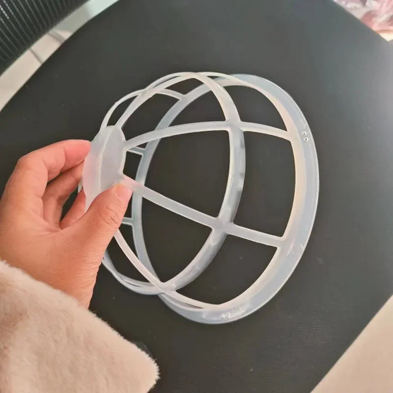 Protetor de Boné e Chapéu para Máquina de Lavar – Saco de Limpeza Anti-Deformação