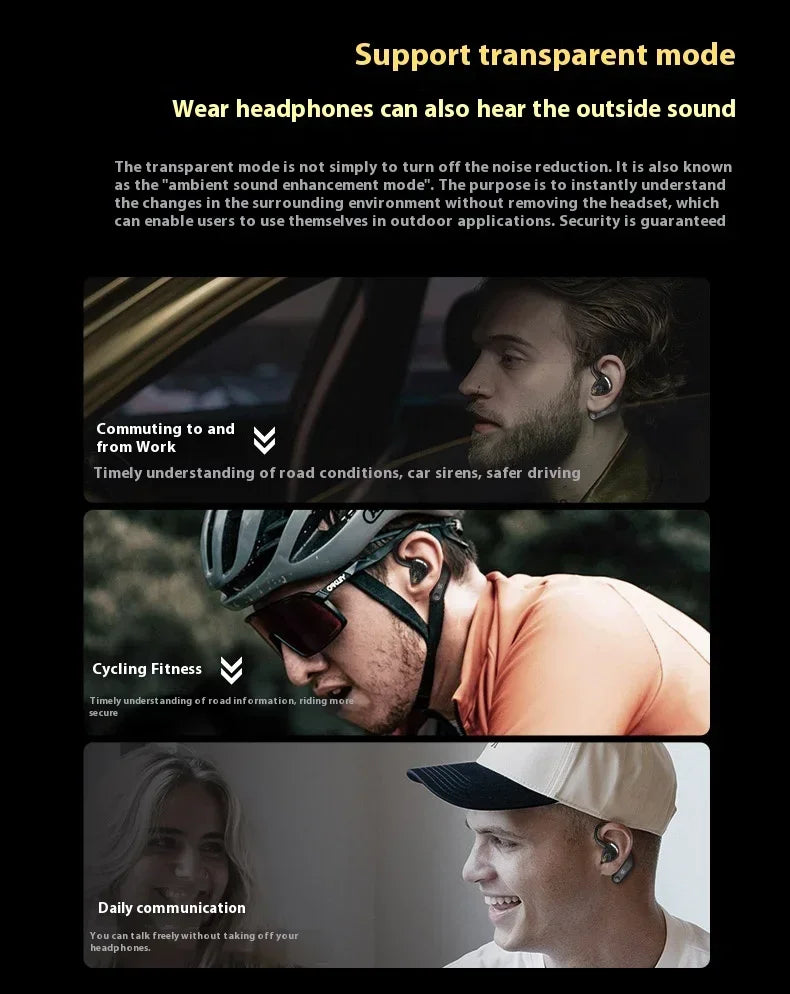 Kz An01 Ear-Hanging TWS (ANC, Bluetooth 5.3)