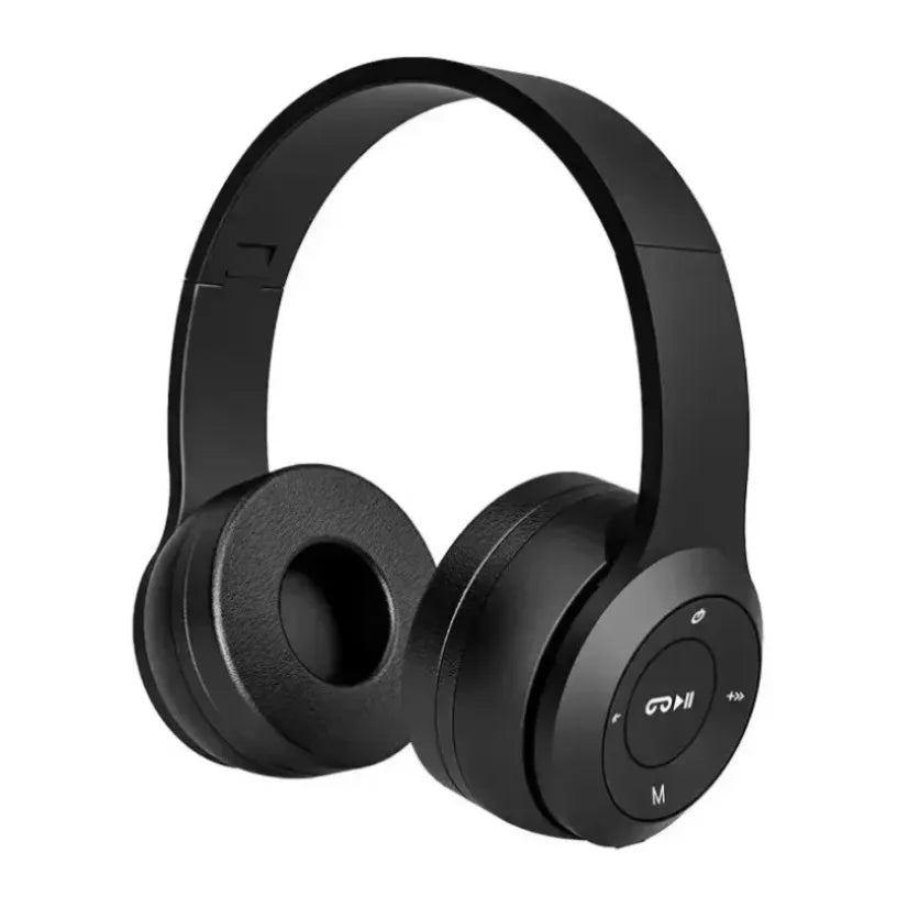 P47 Foldable Wireless Bluetooth Headphone (Bass HiFi)