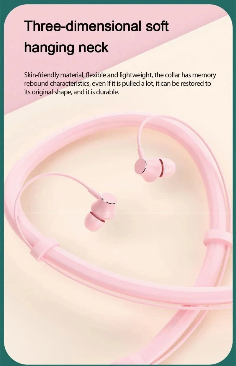 Neckband Wireless Earbuds I35 TWS (Som 9D, Bluetooth 5.3)