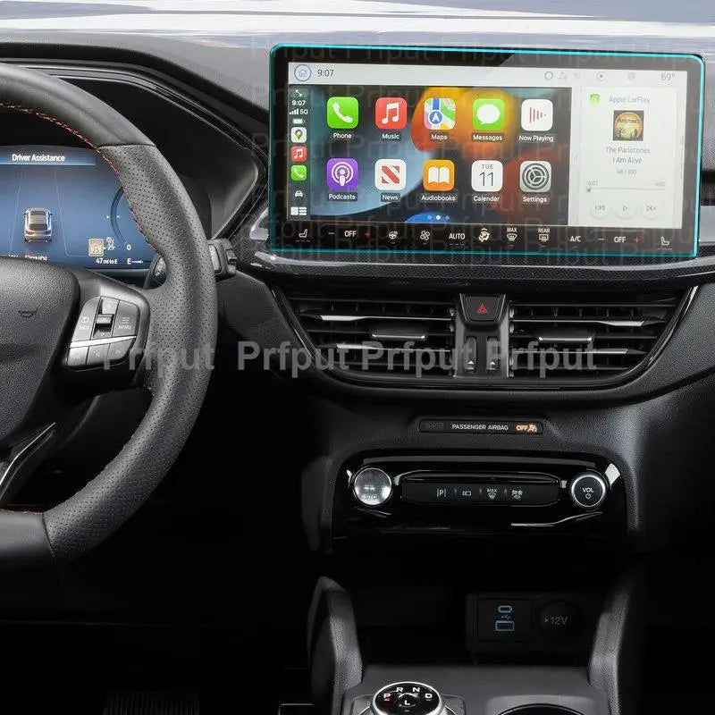 Película de Vidro Temperado 9H para Ford Escape 2023 – Protetor de Navegação GPS (13.2 polegadas)