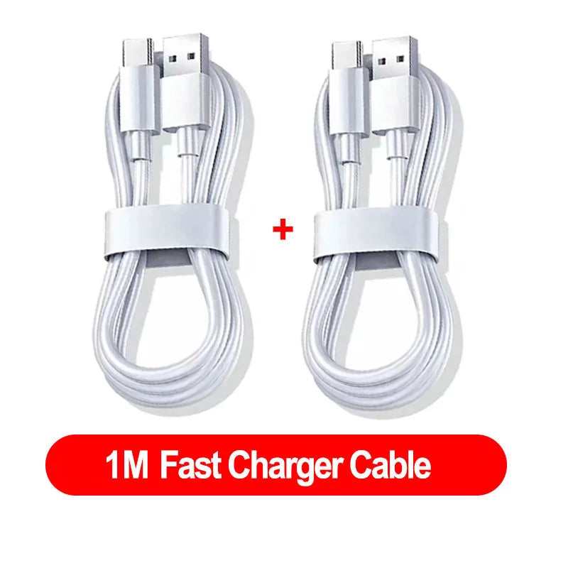Cabo Super Rápido USB-C 100W (10A) - Ideal para Huawei, OPPO e vivo