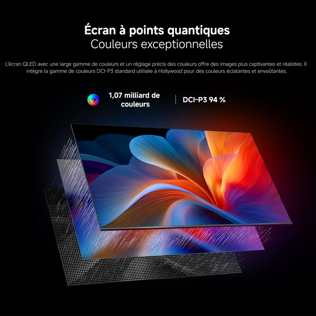 Xiaomi Smart TV A Pro 55" (2026) – Ecrã QLED 4K, Dolby Audio™ e DTS:X (Alta Gama)