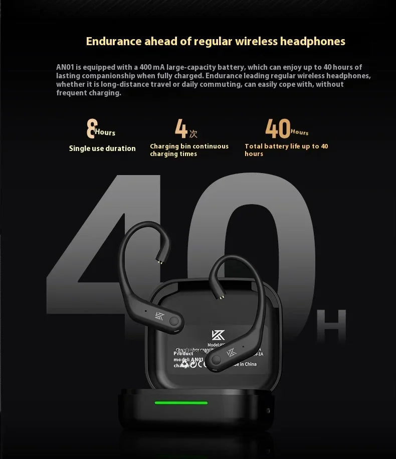 Kz An01 Ear-Hanging TWS (ANC, Bluetooth 5.3)