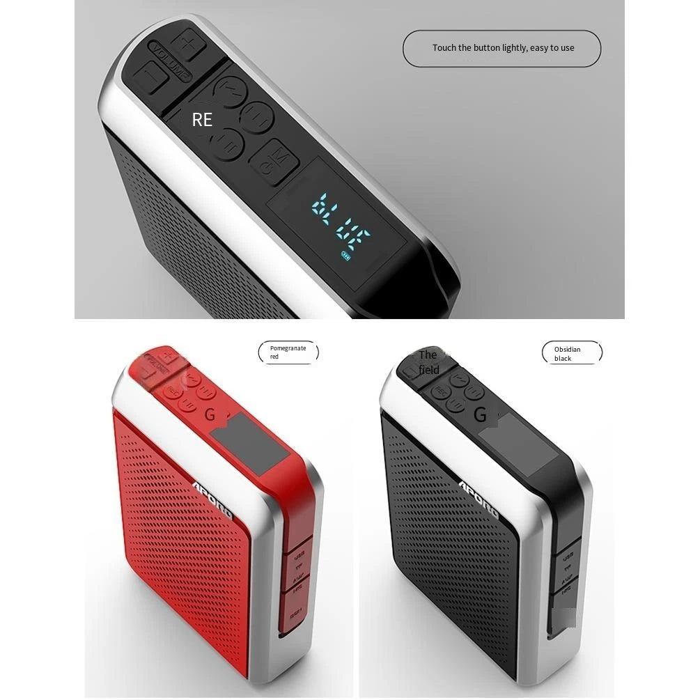 Amplificador de Voz Portátil 30W (2.4G/Bluetooth) para Professores e Guias