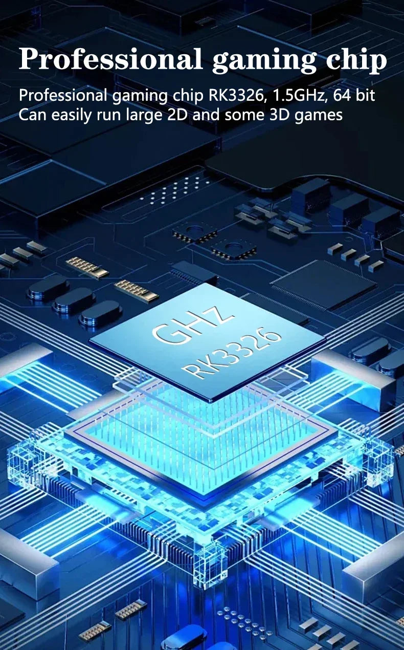 Consola Retro R36Ultra Handheld (WIFI, Ecrã 4 Polegadas)