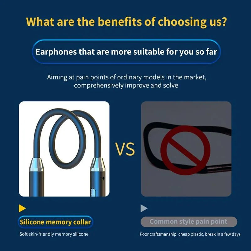 Earphones Neckband Magnético Wireless (Sport)